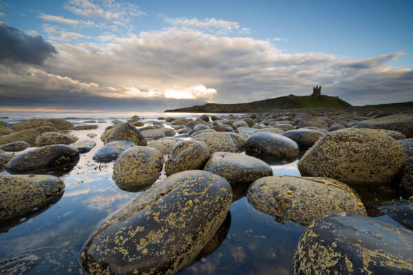 Morning Light on Dunstanburgh Castle